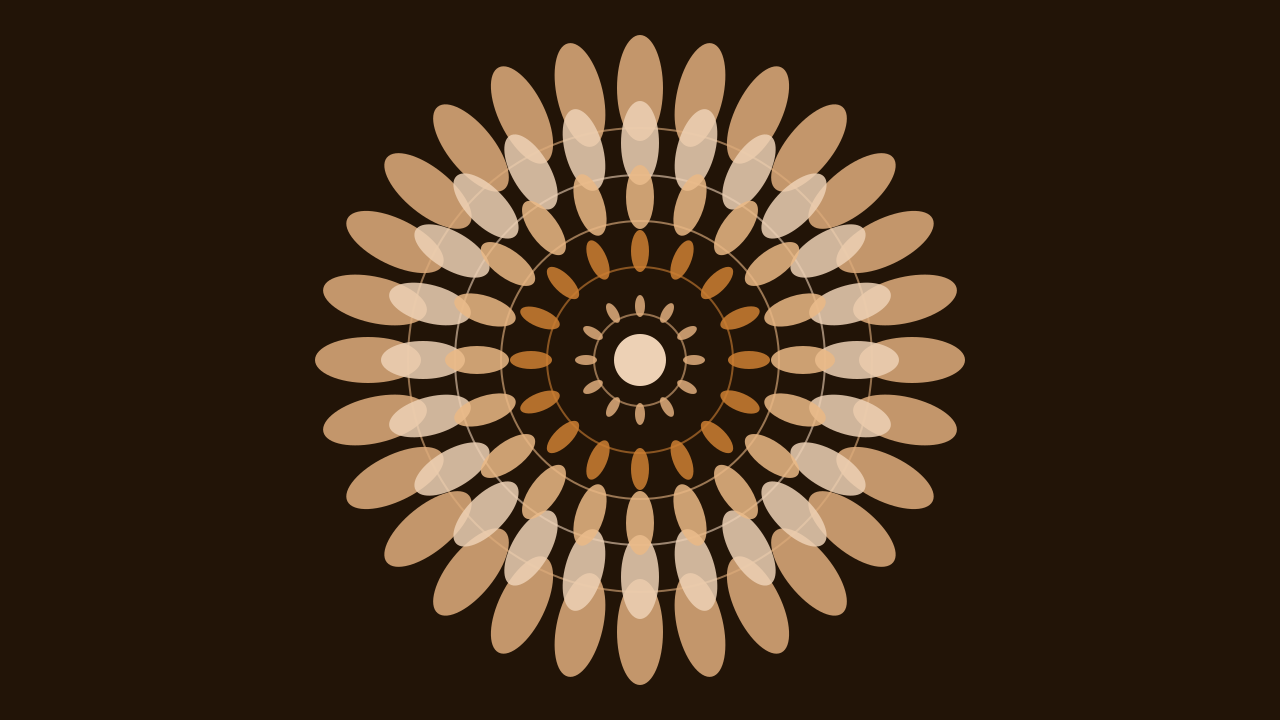 Bronze mandala background — free HD bronze color wallpaper 1920x1080