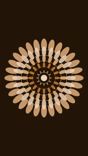 Bronze mandala phone wallpaper — free HD bronze mobile wallpaper 1080x1920