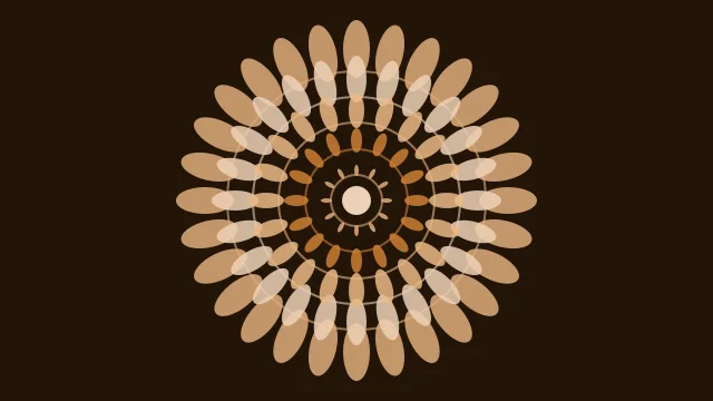 Bronze mandala desktop wallpaper — free 4K bronze wallpaper 3840x2160