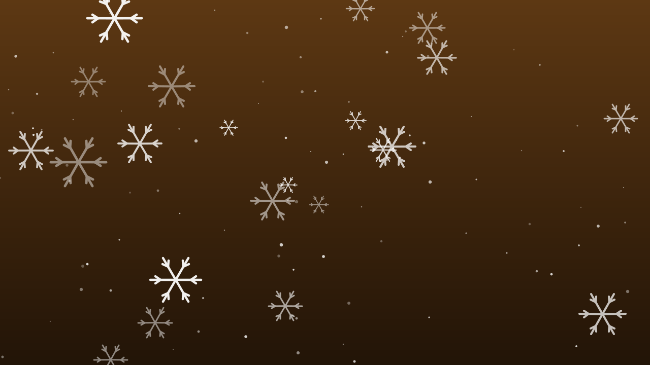 Bronze snowflake background — free HD bronze color wallpaper 1920x1080