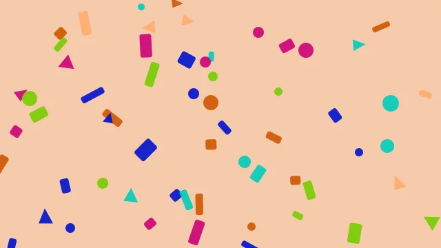 Bronze Spice confetti background — free HD rainbow background