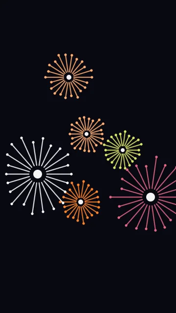 Bronze Spice fireworks phone wallpaper — free HD bronze spice mobile wallpaper 1080x1920