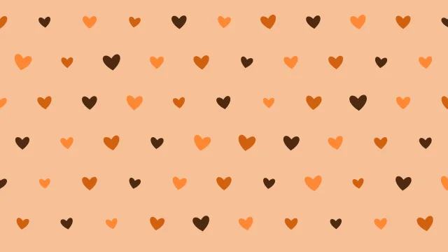 Bronze Spice hearts background — free HD bronze spice color wallpaper 1920x1080