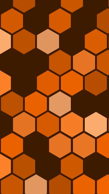 Bronze Spice hexagon phone wallpaper — free HD bronze spice mobile wallpaper 1080x1920