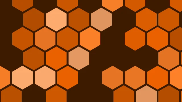 Bronze Spice hexagon background — free HD bronze spice color wallpaper 1920x1080