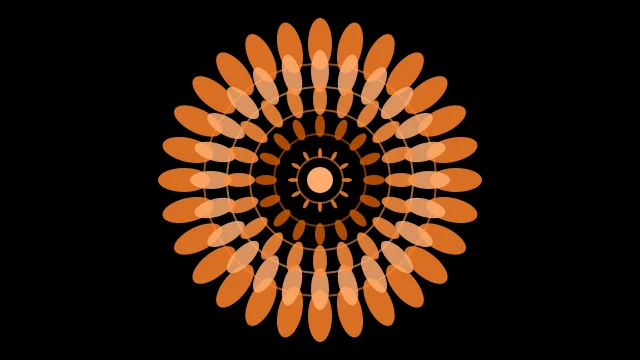 Bronze Spice mandala background — free HD bronze spice color wallpaper 1920x1080