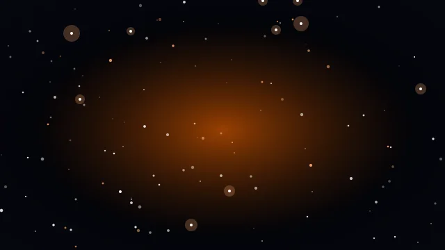 Bronze Spice starry background — free HD new year background