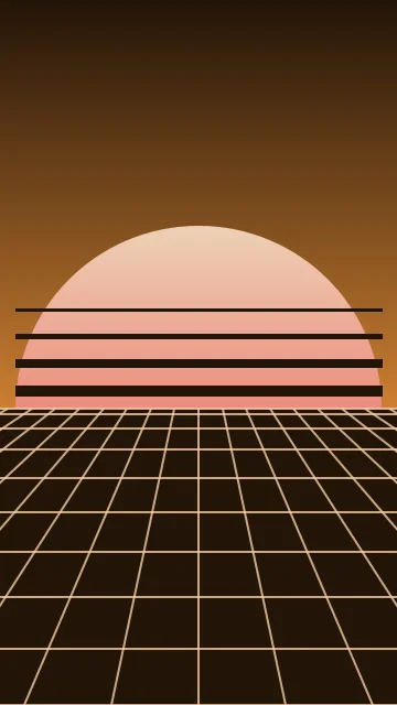 Bronze vaporwave phone wallpaper — free HD bronze mobile wallpaper 1080x1920