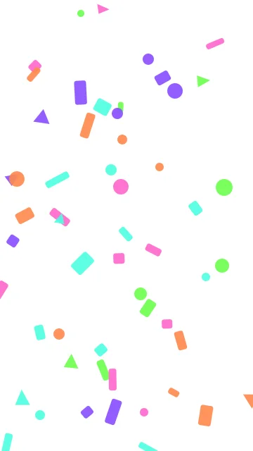 Bubblegum Fizz confetti phone wallpaper — free HD bubblegum fizz mobile wallpaper 1080x1920
