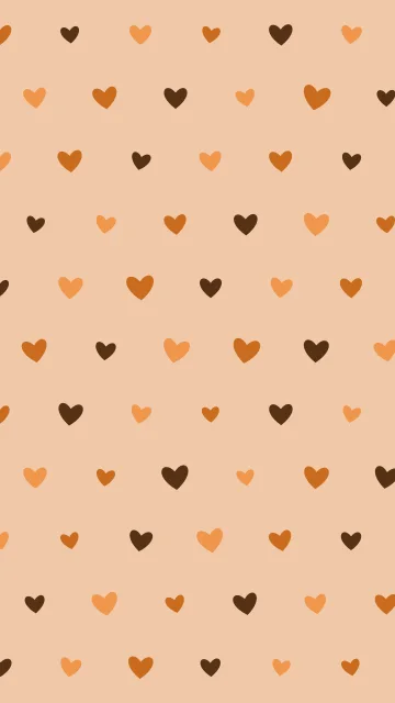 Burnt Caramel hearts phone wallpaper — free HD burnt caramel mobile wallpaper 1080x1920