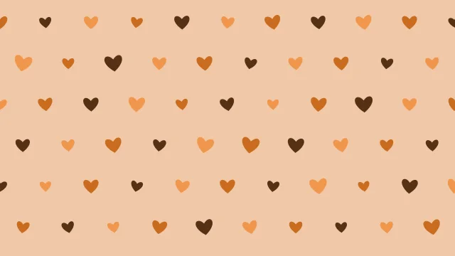 Burnt Caramel hearts background — free HD burnt caramel color wallpaper 1920x1080