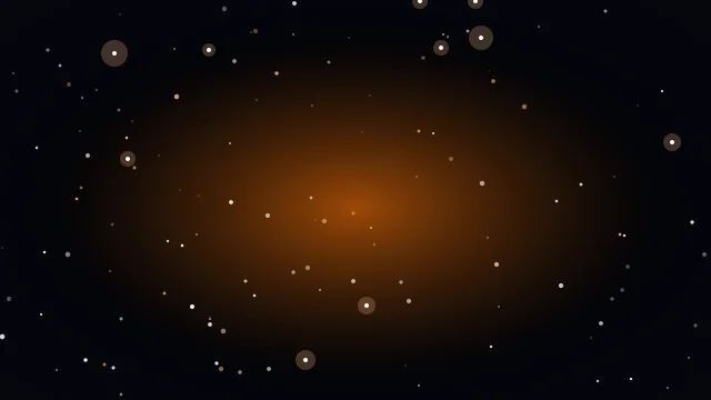Burnt Caramel starry background — free HD burnt caramel color wallpaper 1920x1080