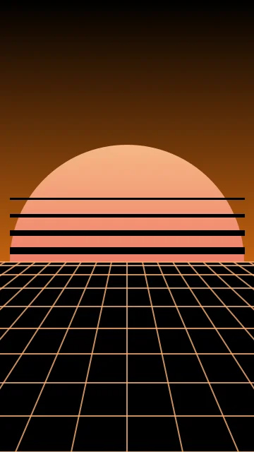 Burnt Caramel vaporwave phone wallpaper — free HD burnt caramel mobile wallpaper 1080x1920