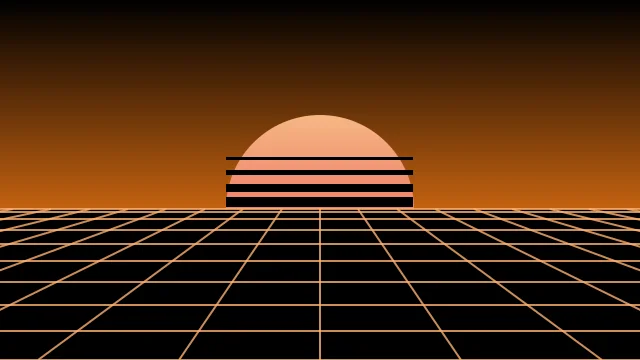 Burnt Caramel vaporwave desktop wallpaper — free 4K burnt caramel wallpaper 3840x2160
