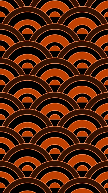 Burnt Orange artdeco phone wallpaper — free HD burnt orange mobile wallpaper 1080x1920