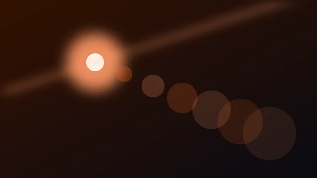 Burnt Orange lens flare background — free HD burnt orange color wallpaper 1920x1080