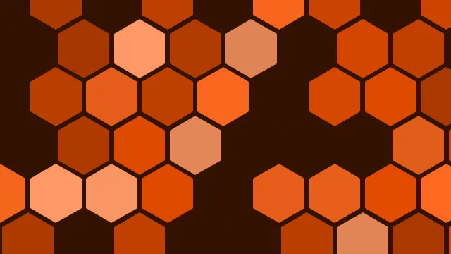 Burnt Orange hexagon background — free HD burnt orange color wallpaper 1920x1080