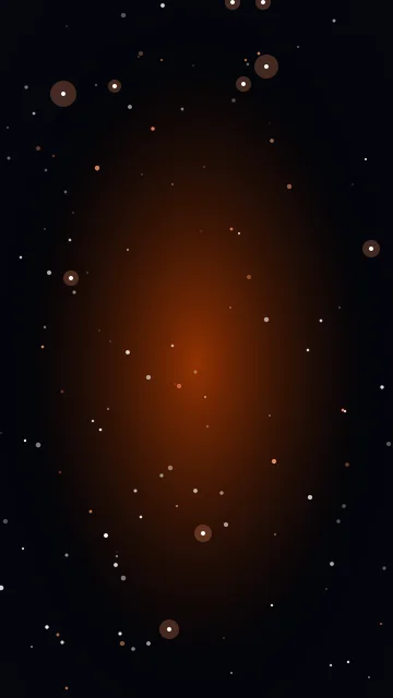 Burnt Orange stars phone wallpaper — free HD burnt orange mobile wallpaper 1080x1920