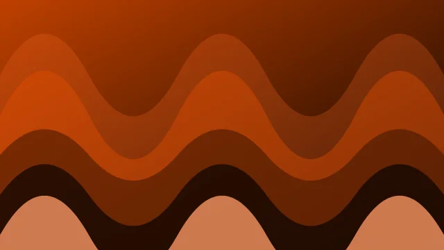Burnt Orange waves background — free HD burnt orange color wallpaper 1920x1080