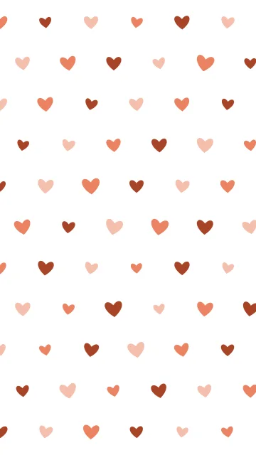 Burnt Peach hearts phone wallpaper — free HD burnt peach mobile wallpaper 1080x1920