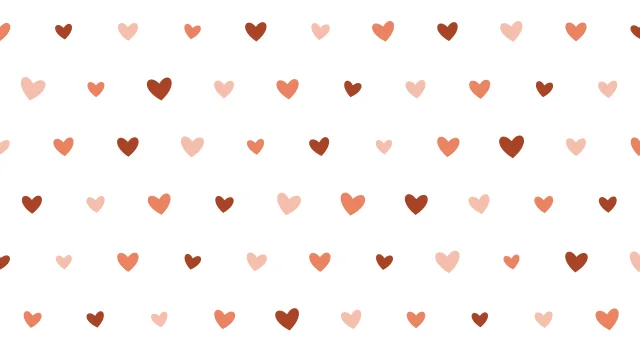 Burnt Peach hearts background — free HD burnt peach color wallpaper 1920x1080