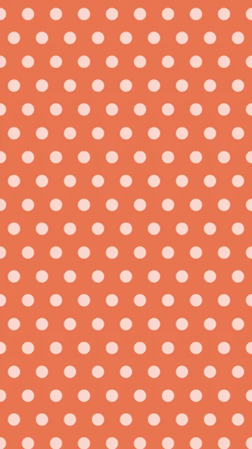 Burnt Peach polkadot phone wallpaper — free HD burnt peach mobile wallpaper 1080x1920