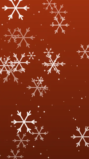 Burnt Peach snowflake phone wallpaper — free HD burnt peach mobile wallpaper 1080x1920