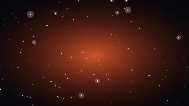 Burnt Peach starry background — free HD burnt peach color wallpaper 1920x1080