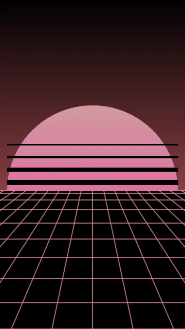 Burnt Rose vaporwave phone wallpaper — free HD burnt rose mobile wallpaper 1080x1920