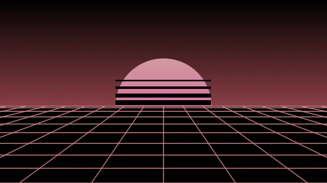 Burnt Rose vaporwave background — free HD burnt rose color wallpaper 1920x1080