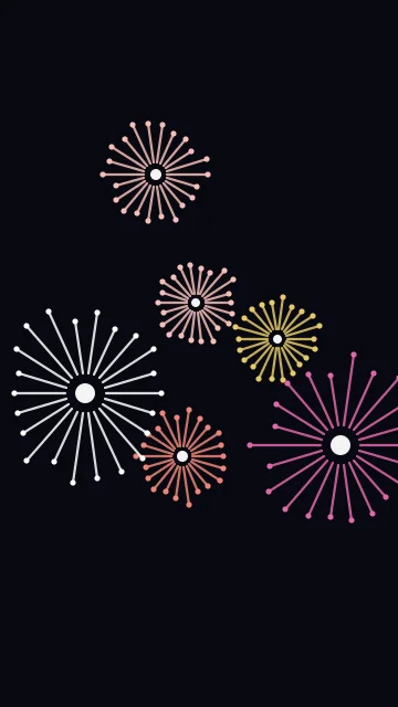Burnt Tangerine fireworks phone wallpaper — free HD burnt tangerine mobile wallpaper 1080x1920