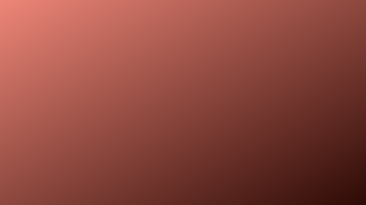 Burnt Tangerine gradient background — free HD burnt tangerine color wallpaper 1920x1080