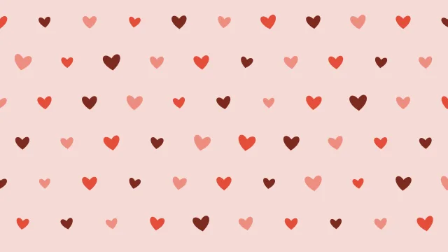 Burnt Tangerine hearts background — free HD burnt tangerine color wallpaper 1920x1080