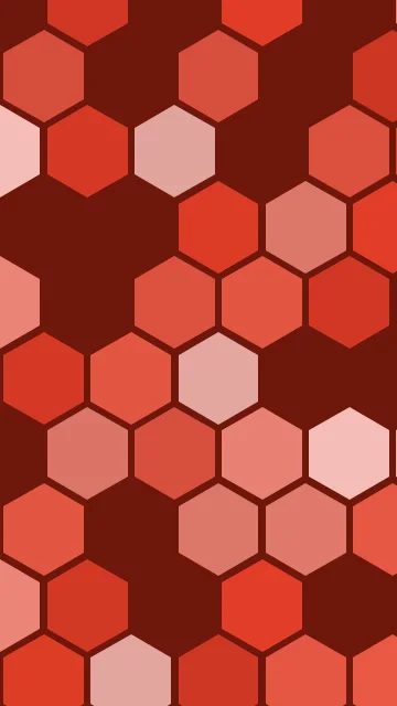 Burnt Tangerine hexagon phone wallpaper — free HD burnt tangerine mobile wallpaper 1080x1920