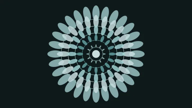 Cadet Blue mandala background — free HD cadet blue color wallpaper 1920x1080