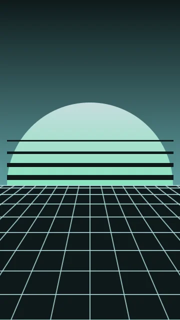 Cadet Blue vaporwave phone wallpaper — free HD cadet blue mobile wallpaper 1080x1920