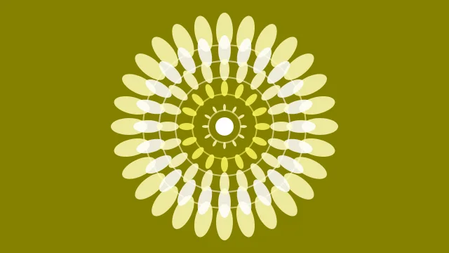 Canary Yellow mandala background — free HD canary yellow color wallpaper 1920x1080