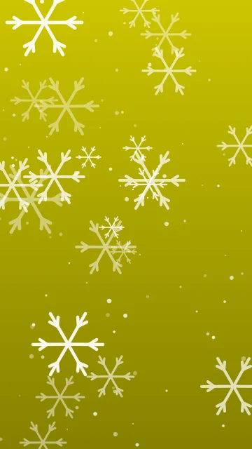 Canary Yellow snowflake phone wallpaper — free HD canary yellow mobile wallpaper 1080x1920