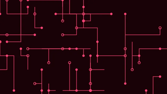 Carmine circuit board background — free HD carmine color wallpaper 1920x1080