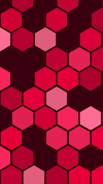 Carmine hexagon phone wallpaper — free HD carmine mobile wallpaper 1080x1920