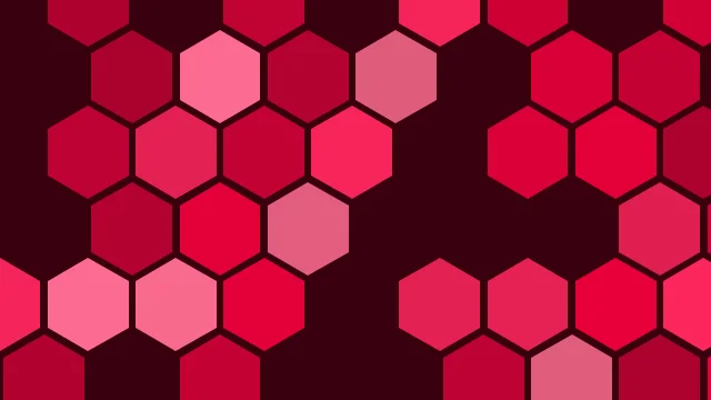Carmine hexagon background — free HD carmine color wallpaper 1920x1080