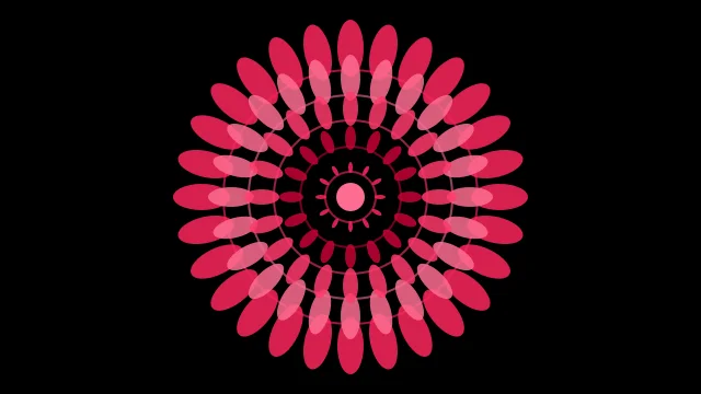Carmine mandala background — free HD carmine color wallpaper 1920x1080