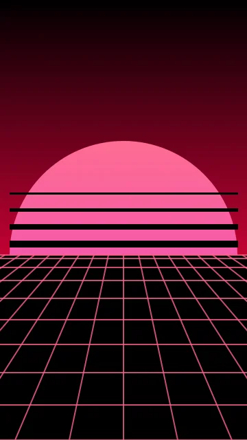 Carmine vaporwave phone wallpaper — free HD carmine mobile wallpaper 1080x1920
