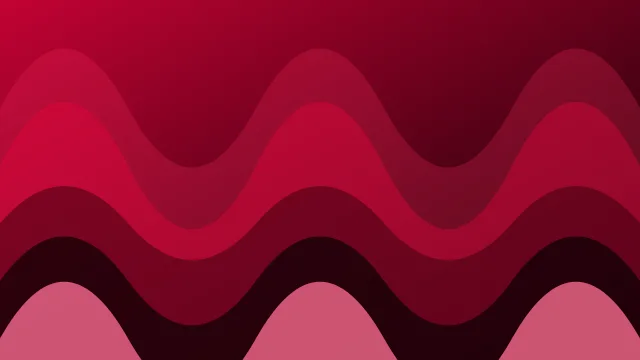 Carmine waves background — free HD carmine color wallpaper 1920x1080