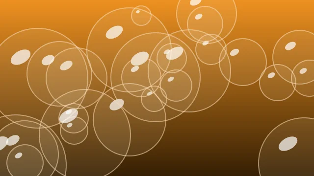 Carrot Orange bubbles background — free HD carrot orange color wallpaper 1920x1080