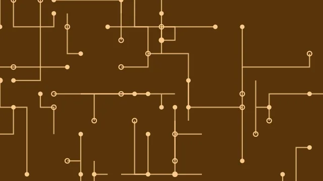Carrot Orange circuit board background — free HD carrot orange color wallpaper 1920x1080