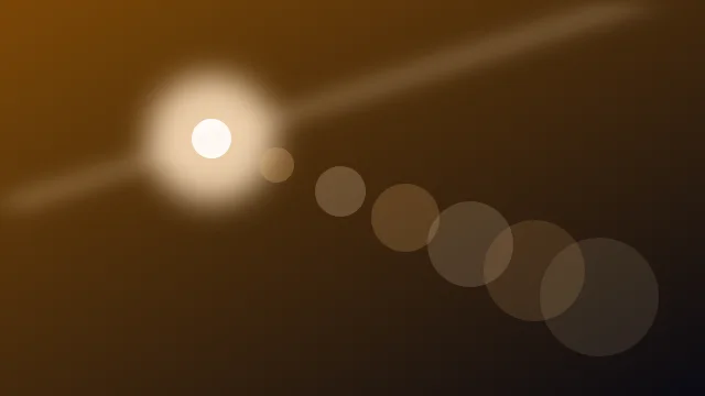 Carrot Orange lens flare background — free HD carrot orange color wallpaper 1920x1080