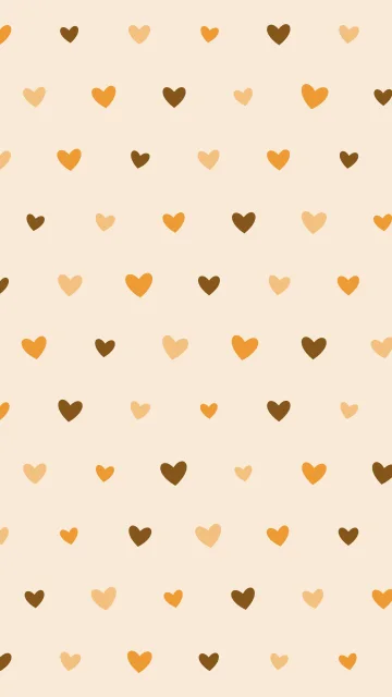 Carrot Orange hearts phone wallpaper — free HD carrot orange mobile wallpaper 1080x1920