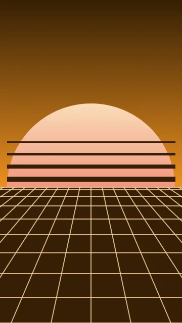 Carrot Orange vaporwave phone wallpaper — free HD carrot orange mobile wallpaper 1080x1920