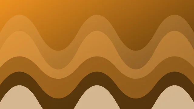 Carrot Orange waves background — free HD summer background